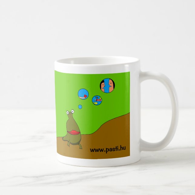Daydreaming mudskipper coffee mug (Right)