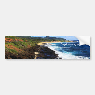 Daydreaming of Hawaii Bumper Sticker