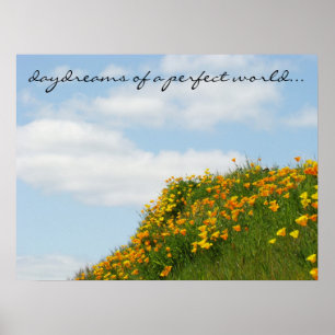 daydreams of a perfect world poster art Blue Sky