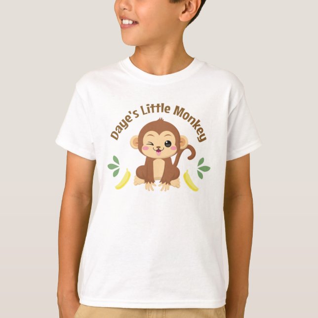 Daye's Little Monkey T-Shirt (Front)