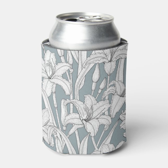 Daylilies Can Cooler (Can Front)