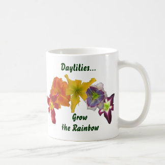 Daylilies Grow the Rainbow Coffee Mug
