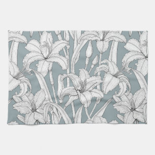 Daylilies Tea Towel