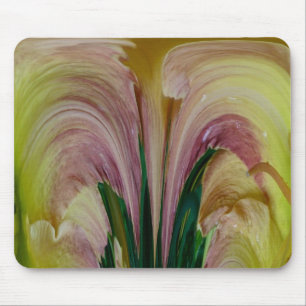 Daylily Abstract Mousepad