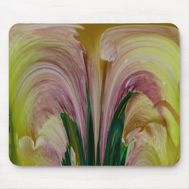 Daylily Abstract Mousepad (Front)