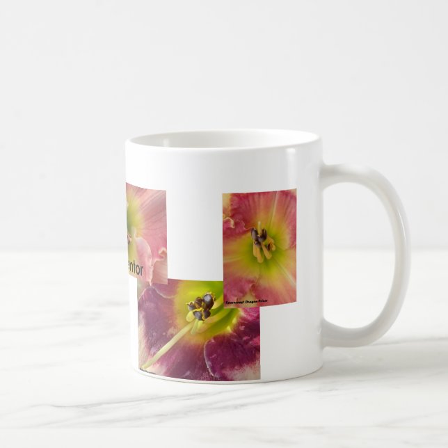 Daylily closeup coffee mug (Right)