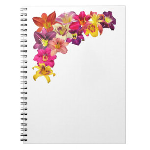 Daylily Corner Collage Notebook