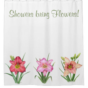 Daylily Garden Shower Curtain