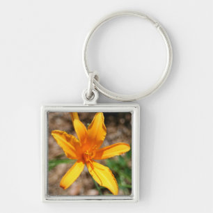 Daylily Key Ring