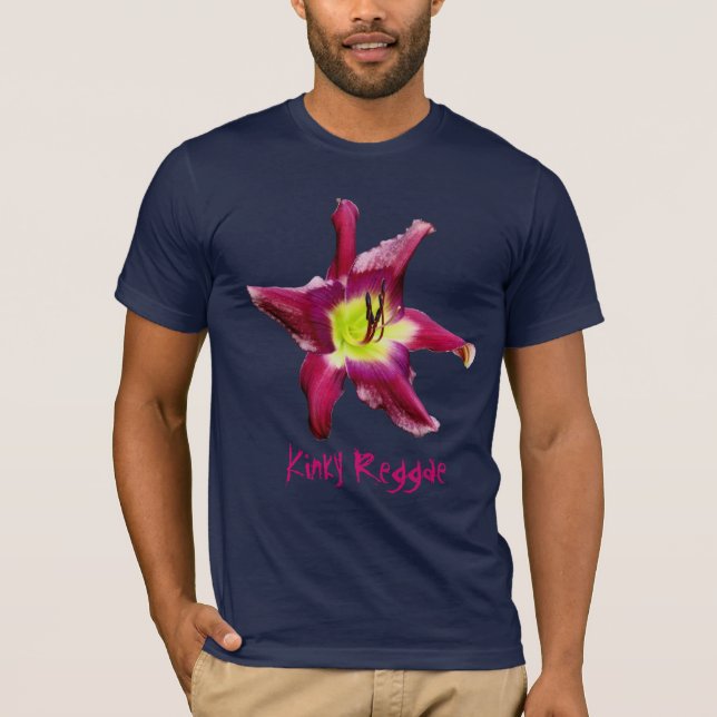 Daylily 'Kinky Reggae' T-Shirt (Front)