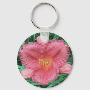 DAYLILY “Little Fat Dazzler” --- Key Ring