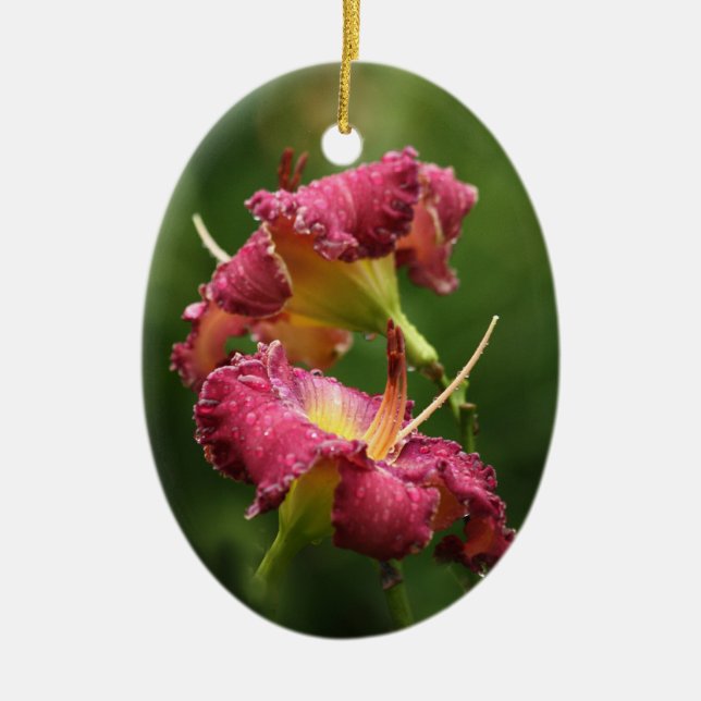 Daylily Ornament (Front)