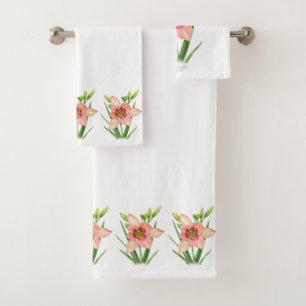 Daylily - Svengali Bath Towel Set