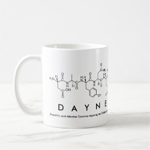 Dayne peptide name mug