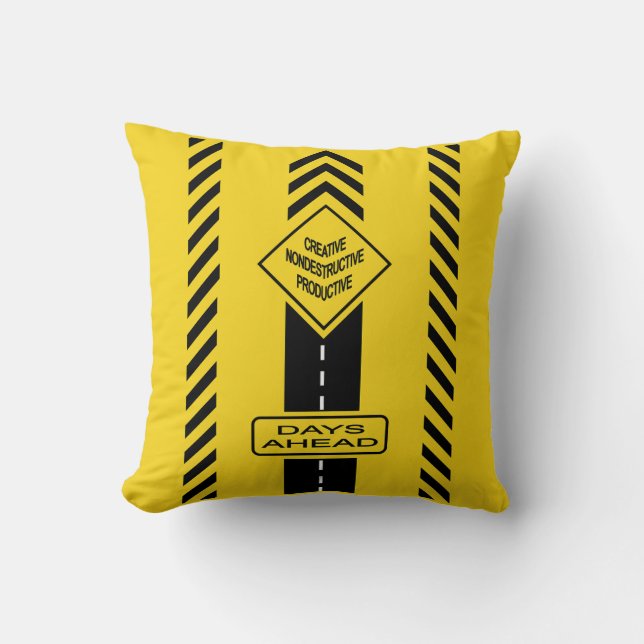Days Ahead Cushion (Front)