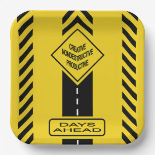 Days Ahead Paper Plate