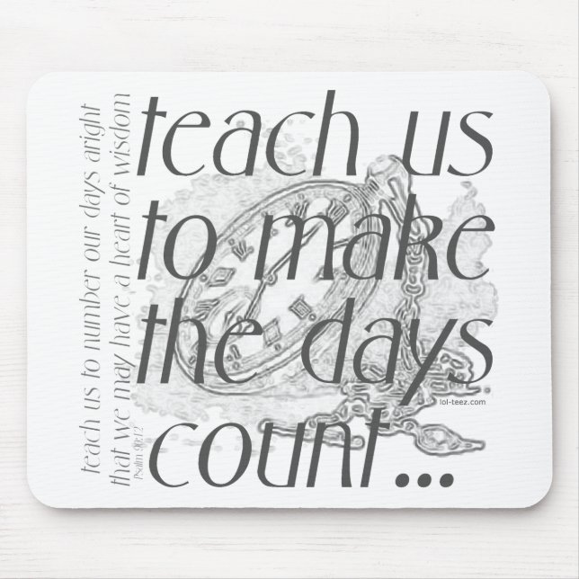 Days Count Mouse Pad (Front)