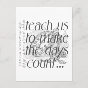 Days Count Postcard