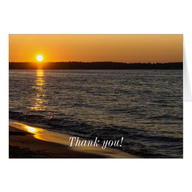 Days End At Traverse City (Front Horizontal)