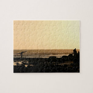 Days End Surfing Jigsaw Puzzle