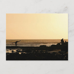 Days End Surfing Postcard
