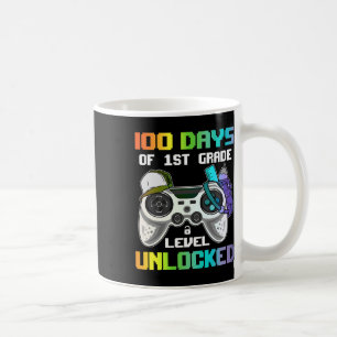 Days Of 1st Grade Level Unlocked Gamer Video Games Coffee Mug
