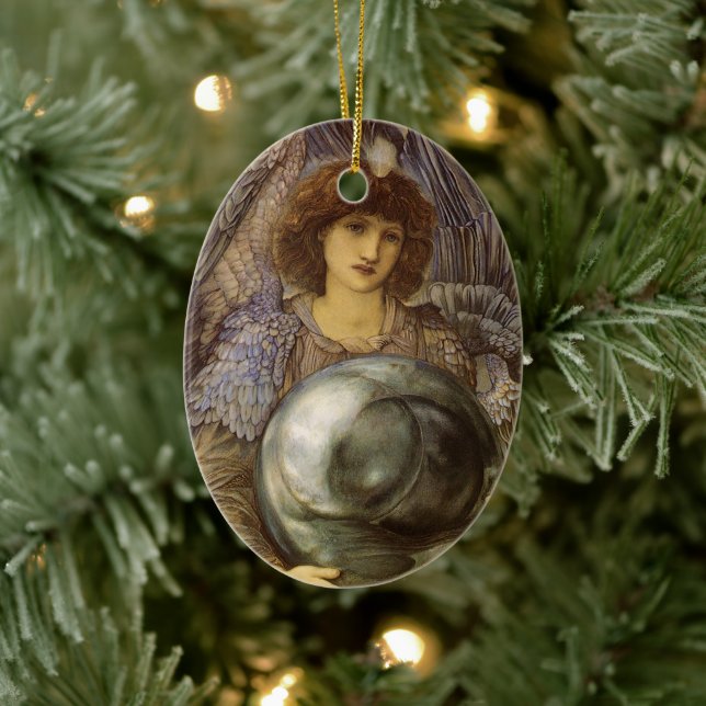 Days of Creation, First Day by Burne Jones Ceramic Tree Decoration (Tree)
