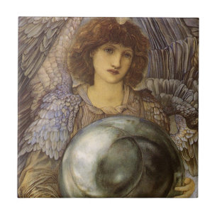 Days of Creation, First Day by Burne Jones Tile