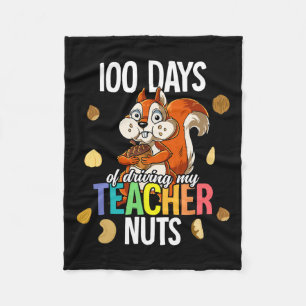 Days Of Driving My Teacher Nuts  Fleece Blanket
