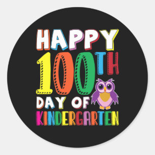 Days Of Kindergarten School Costume Got Me Feeling Classic Round Sticker