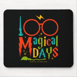 Days Of Mischief Managed Teachers Kids 100 Magical Mouse Pad