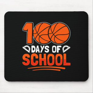 Days Of School Basketball For Students Coach Pe Te Mouse Pad