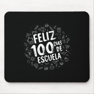 Days Of School Feliz Dias De Escuela Student Gifts Mouse Pad