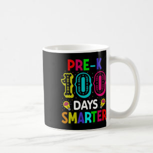 Days Of School Pre-k Smarter Teacher Student Coffee Mug