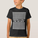 Days Of School Soccer Sports 100th Day Of School K T-Shirt<br><div class="desc">Days Of School Soccer Sports 100th Day Of School Kid</div>