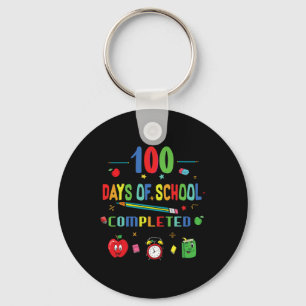 Days Of School Teacher And Student 1 Key Ring