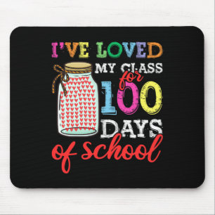 Days Of School Teacher Mouse Pad
