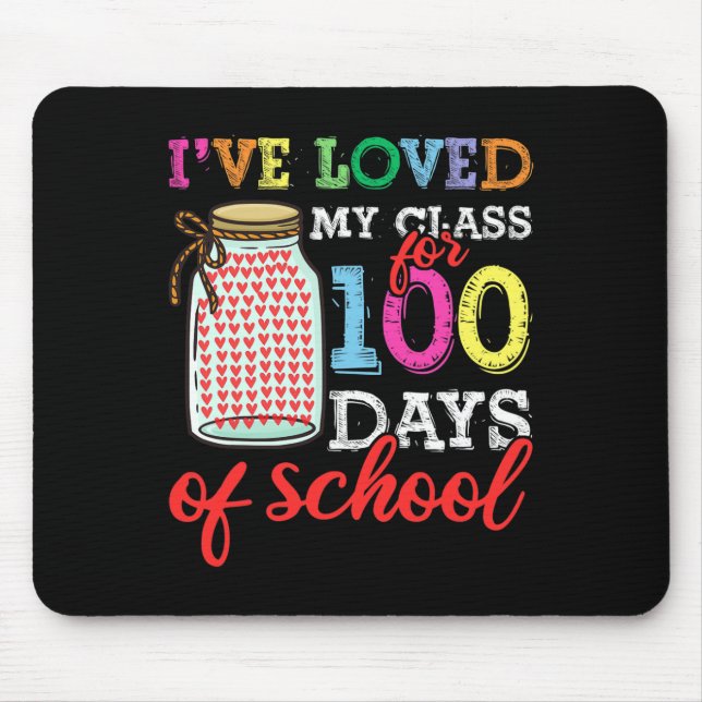 Days Of School Teacher  Mouse Pad (Front)