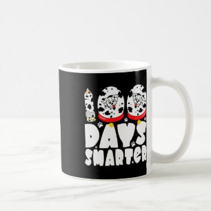 Days Smarter Dalmatian Dog 100 Days Of School Boys Coffee Mug