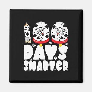 Days Smarter Dalmatian Dog 100 Days Of School Boys Magnet