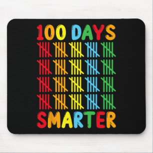 Days Smarter Fun Tally Teacher And Students Novelt Mouse Pad