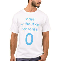 Days Without Cis Nonsense t-shirt masculine