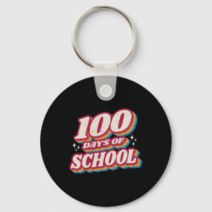 Days Y’all Teacher Or Student 100th Day Of School  Key Ring