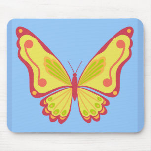 Daytime Butterfly Mouse Pad