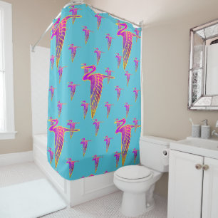 Daytime Migration Shower Curtain