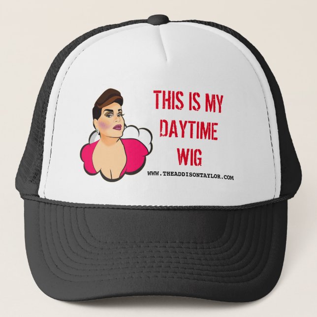 DAYTIME WIG Trucker Hat (Front)