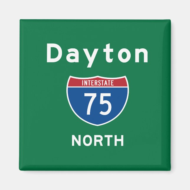Dayton 75 magnet (Front)