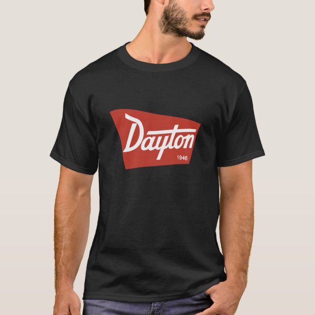 Dayton black t-shirt (Front)