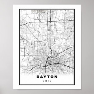 Dayton Map Poster