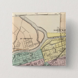 Dayton, Ohio 15 Cm Square Badge